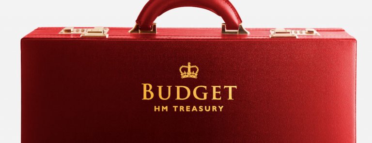 Red briefcase
