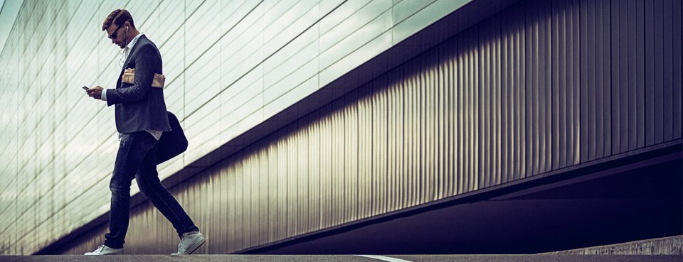 Employee leaving work