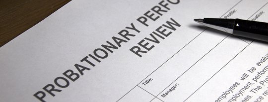 Notice during probation periods