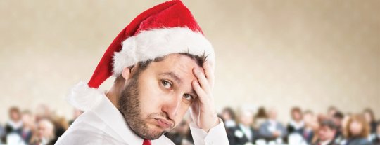 Christmas party bust-up