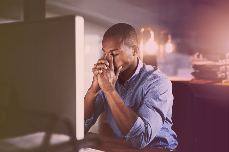 stressed in the workplace